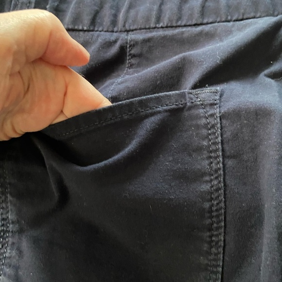 Croft & Barrow Skort Navy Stretch Waistband Size 10 - Picture 7 of 11